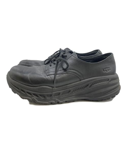 UGG（アグ）UGG (アグ) N.HOOLYWOOD (エヌ ハリウッド) COMPILE レザースニーカー ブラック サイズ:27cmの古着・服飾アイテム