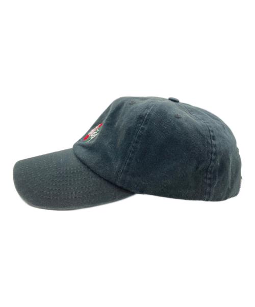 stussy（ステューシー）stussy (ステューシー) ロゴキャップ ブラックの古着・服飾アイテム