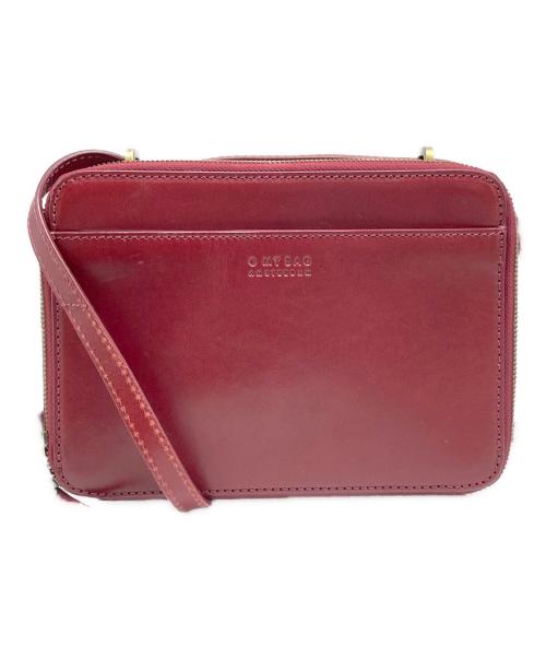 O MY BAG（オーマイバッグ）O MY BAG (オーマイバッグ) ショルダーバッグ/BEES BOX BAG ボルドーの古着・服飾アイテム