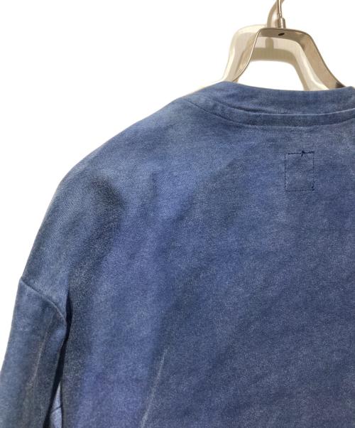 Porter Classic（ポータークラシック）Porter Classic (ポータークラシック) モールスキン ノーカラージャケット インディゴ サイズ:Mの古着・服飾アイテム
