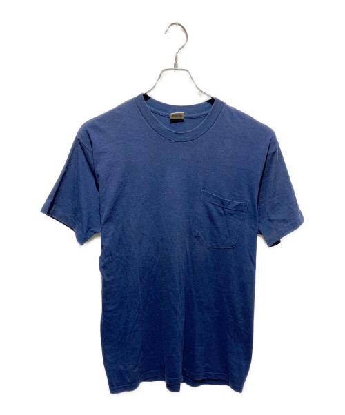 le breve MERVYN'S（ル・ブレーヴ マービンズ）le breve MERVYN'S (ル・ブレーヴ マービンズ) USA製 ヴィンテージポケットTシャツ ネイビー サイズ:Lの古着・服飾アイテム