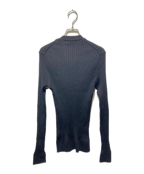DOLCE & GABBANA（ドルチェ＆ガッバーナ）DOLCE & GABBANA (ドルチェ＆ガッバーナ) タイトリブニット ブラック サイズ:48の古着・服飾アイテム