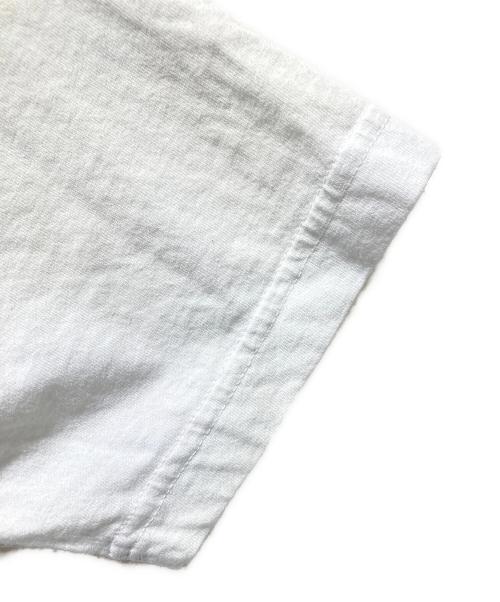 STONE ISLAND（ストーンアイランド）STONE ISLAND (ストーンアイランド) COTTON JERSEY GARMENT DYED 82/22 / 40周年記念 ホワイト サイズ:Mの古着・服飾アイテム