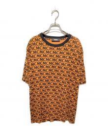 MCM（エムシーエム）の古着「ロゴtシャツ」｜ブラウン