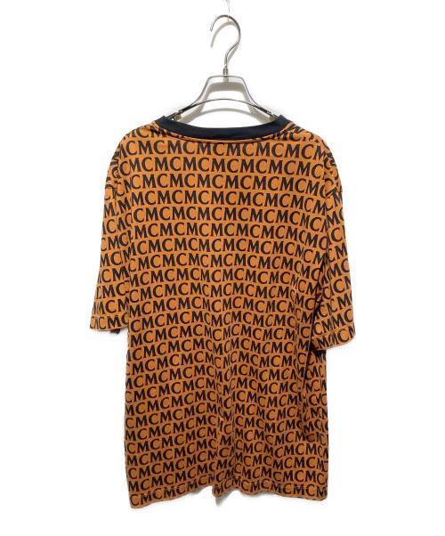 MCM（エムシーエム）MCM (エムシーエム) ロゴtシャツ ブラウン サイズ:Ｌの古着・服飾アイテム