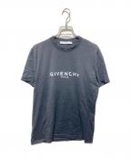 GIVENCHYジバンシィ）の古着「ロゴカットソー」｜ブラック