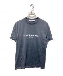 GIVENCHY（ジバンシィ）の古着「ロゴカットソー」｜ブラック