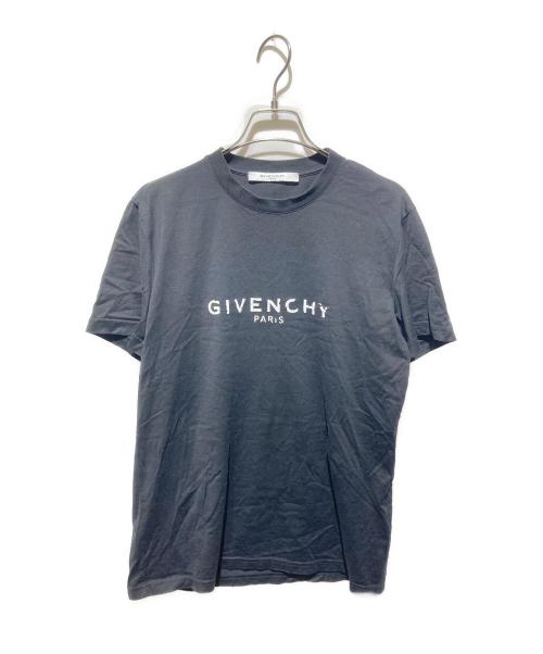 GIVENCHY（ジバンシィ）GIVENCHY (ジバンシィ) ロゴカットソー ブラック サイズ:ＸＳの古着・服飾アイテム