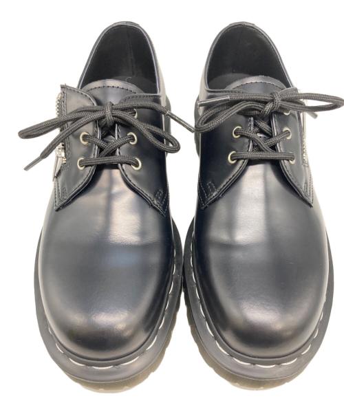 Dr.Martens（ドクターマーチン）Dr.Martens (ドクターマーチン) ホワイトステッチ3ホールシューズ ブラック サイズ:UK8の古着・服飾アイテム