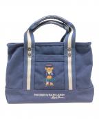 POLO GOLFポロ ゴルフ）の古着「ポロベアトートバッグ」｜ネイビー
