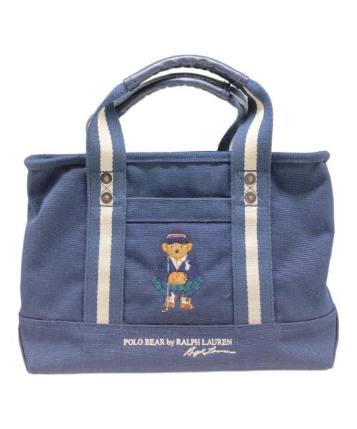 POLO GOLF（ポロ ゴルフ）POLO GOLF (ポロ ゴルフ) ポロベアトートバッグ ネイビーの古着・服飾アイテム