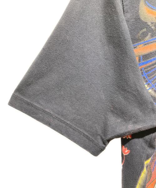 CHRISTIAN AUDIGER（クリスチャンオードジェ）CHRISTIAN AUDIGER (クリスチャンオードジェ) y2k プリントTシャツ ブラック サイズ:Mの古着・服飾アイテム