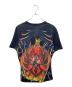 CHRISTIAN AUDIGER (クリスチャンオードジェ) y2k プリントTシャツ ブラック サイズ:M：4000円