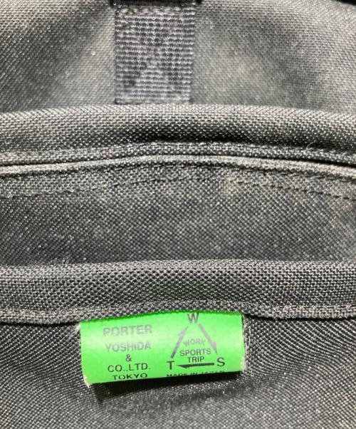 PORTER（ポーター）PORTER (ポーター) UNIONリュック ブラックの古着・服飾アイテム