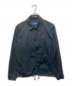 POLO RALPH LAURENポロ・ラルフローレン）の古着「チーク インシュレイテッド コーチズ ジャケット」｜ブラック