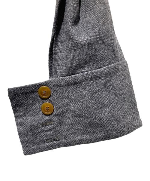 Vivienne Westwood man（ヴィヴィアン ウェストウッド マン）Vivienne Westwood man (ヴィヴィアン ウェストウッド マン) 裾ボタンウールサルエルパンツ グレー サイズ:46の古着・服飾アイテム