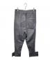 Vivienne Westwood man (ヴィヴィアン ウェストウッド マン) 裾ボタンウールサルエルパンツ グレー サイズ:46：8000円