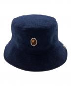 A BATHING APEアベイシングエイプ）の古着「CORDUROY BUCKET HAT/バケットハット」｜ネイビー
