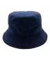 A BATHING APE (アベイシングエイプ) CORDUROY BUCKET HAT/バケットハット ネイビー：8000円