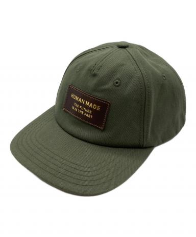 HUMAN MADE オリーブグリーンキャップ 中古・古着通販】HUMAN MADE (ヒューマンメイド) 5 PANEL CAP/キャップ