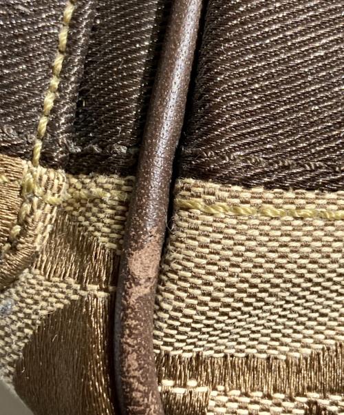 COACH（コーチ）COACH (コーチ) シグネチャーボストンバッグ ベージュの古着・服飾アイテム