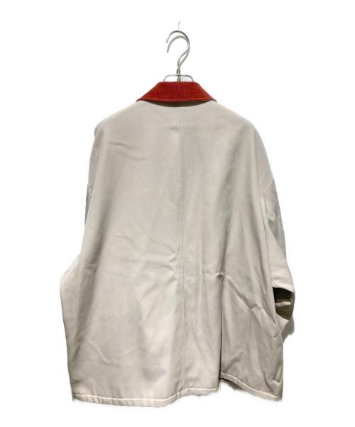Graphpaper（グラフペーパー）Graphpaper (グラフペーパー) HARD GABARDINE COVERALL/カバーオール ブラウン×ベージュ サイズ:1の古着・服飾アイテム
