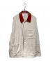Graphpaper（グラフペーパー）の古着「HARD GABARDINE COVERALL/カバーオール」｜ブラウン×ベージュ