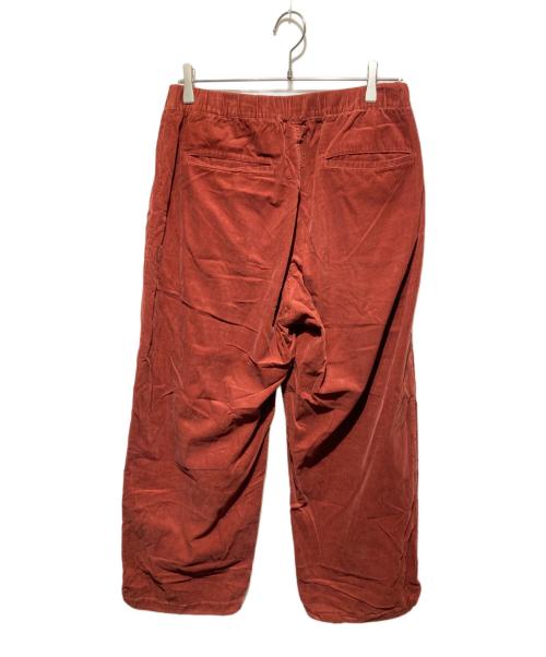 Graphpaper（グラフペーパー）Graphpaper (グラフペーパー) コーデュロイパンツ/Suvin Corduroy Track Pants ブラウン サイズ:2の古着・服飾アイテム