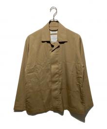 MARKAWARE（マーカウェア）の古着「ユーティリティシャツ」｜ベージュ