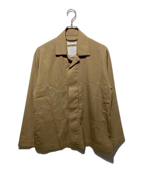 MARKAWARE（マーカウェア）MARKAWARE (マーカウェア) ユーティリティシャツ ベージュ サイズ:2の古着・服飾アイテム