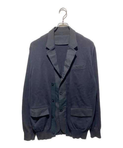 sacai（サカイ）sacai (サカイ) Suiting Mix Jacket ブラック サイズ:3の古着・服飾アイテム