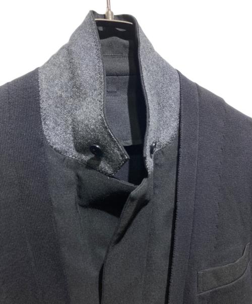sacai（サカイ）sacai (サカイ) Suiting Mix Jacket ブラック サイズ:3の古着・服飾アイテム