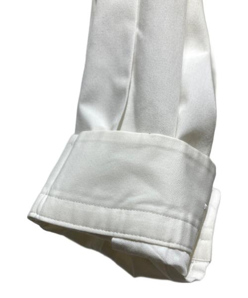 ISSEY MIYAKE MEN（イッセイミヤケメン）ISSEY MIYAKE MEN (イッセイミヤケメン) オーバーサイズバンドカラーシャツ ホワイト サイズ:2の古着・服飾アイテム