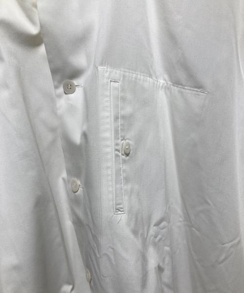 ISSEY MIYAKE MEN（イッセイミヤケメン）ISSEY MIYAKE MEN (イッセイミヤケメン) オーバーサイズバンドカラーシャツ ホワイト サイズ:2の古着・服飾アイテム