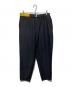 Graphpaper（グラフペーパー）の古着「イージーパンツ/ Wool Cupro Chef Pants」｜ブラック