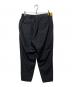Graphpaper (グラフペーパー) イージーパンツ/ Wool Cupro Chef Pants ブラック サイズ:Free：10000円