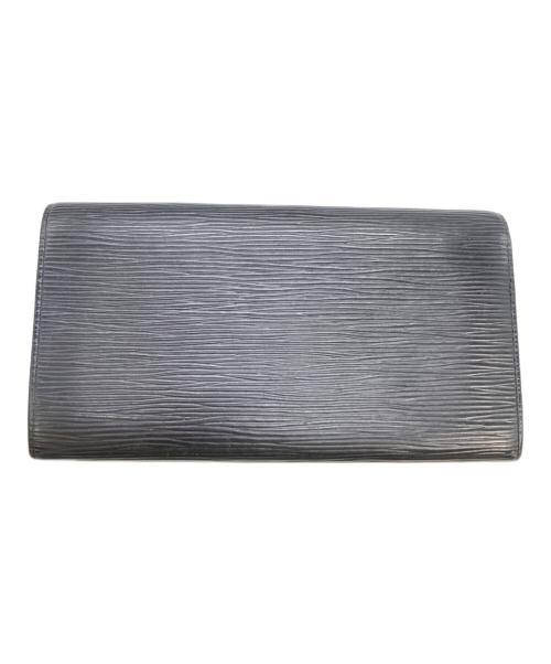 LOUIS VUITTON（ルイ ヴィトン）LOUIS VUITTON (ルイ ヴィトン) 長財布 ブラックの古着・服飾アイテム