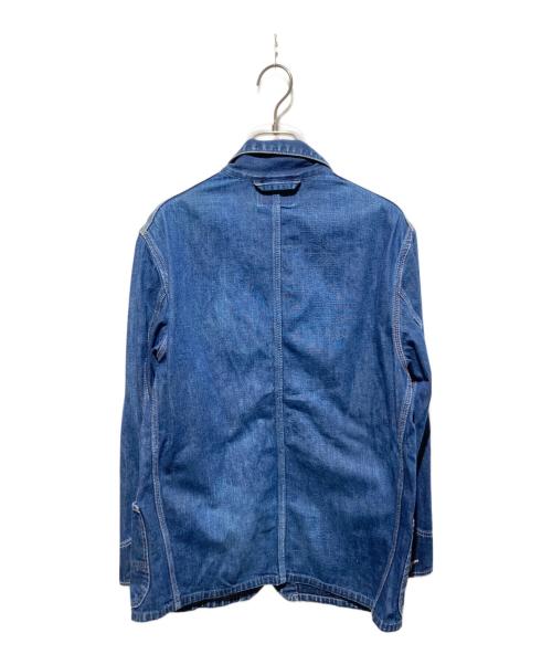 BLUE BLUE（ブルーブルー）BLUE BLUE (ブルーブルー) デニムカバーオール インディゴ サイズ:2の古着・服飾アイテム