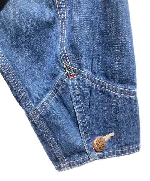 BLUE BLUE（ブルーブルー）BLUE BLUE (ブルーブルー) デニムカバーオール インディゴ サイズ:2の古着・服飾アイテム