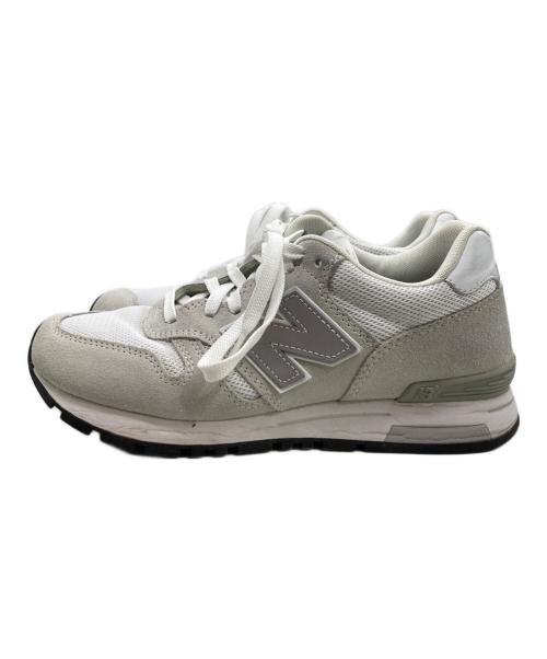 NEW BALANCE（ニューバランス）NEW BALANCE (ニューバランス) ローカットスニーカー ホワイト サイズ:25.5ｃｍの古着・服飾アイテム