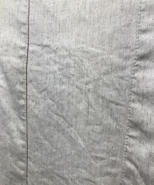 ROPE（ロペ）ROPE (ロペ) サテンリネン ポケット付きタイトスカート ベージュ サイズ:38の古着・服飾アイテム
