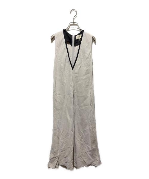 UNITED ARROWS（ユナイテッドアローズ）UNITED ARROWS (ユナイテッドアローズ) ECLISSE ワンピース ベージュ サイズ:FREEの古着・服飾アイテム