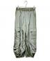 X-girl（エックスガール）の古着「FADED WIDE LEG CARGO PANTS」｜カーキ
