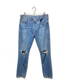 LEVI'S（リーバイス）の古着「ダメージデニムパンツ」｜インディゴ