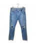 LEVI'S（リーバイス）の古着「ダメージデニムパンツ」｜インディゴ