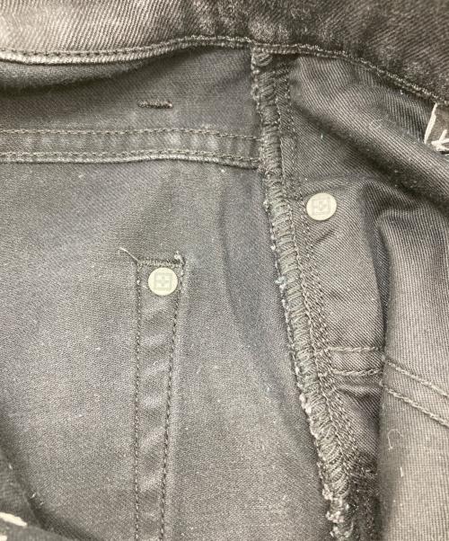 Ksubi（スビ）Ksubi (スビ) 刺繍 スリムフィットデニムパンツ ブラック サイズ:Ｗ31の古着・服飾アイテム