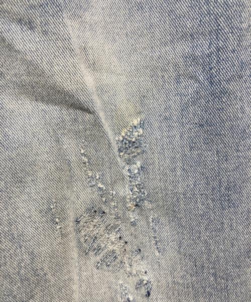 Ksubi（スビ）Ksubi (スビ) 刺繍ダメージデニムパンツ インディゴ サイズ:32の古着・服飾アイテム