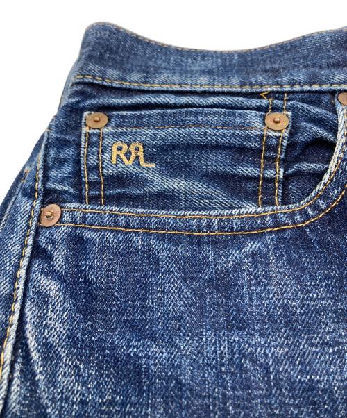 RRL（ダブルアールエル）RRL (ダブルアールエル) USA製 スリムフィット セルビッチデニムパンツ インディゴ サイズ:31/32の古着・服飾アイテム