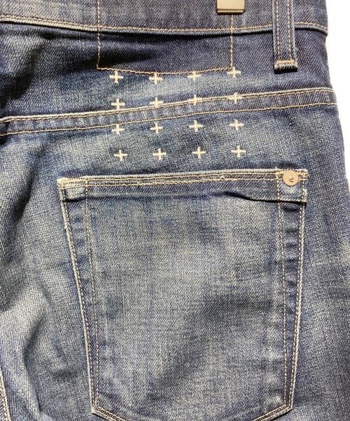 Ksubi（スビ）Ksubi (スビ) 刺繍デニムパンツ インディゴ サイズ:31の古着・服飾アイテム