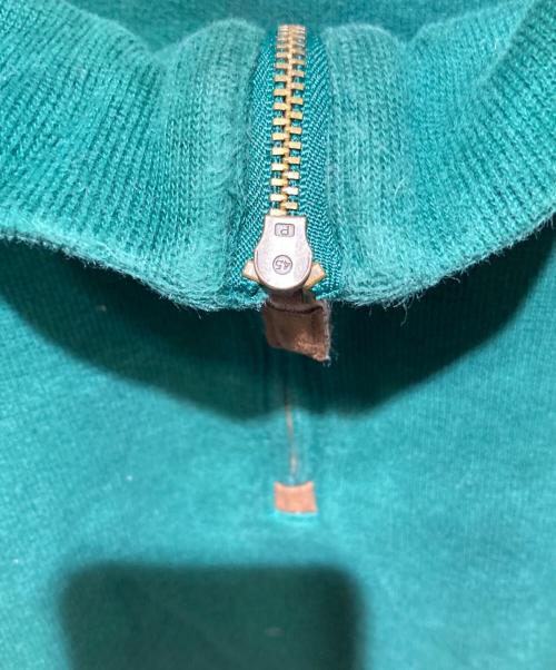 POLO RALPH LAUREN（ポロ・ラルフローレン）POLO RALPH LAUREN (ポロ・ラルフローレン) ハーフジップスウェット グリーン サイズ:Ｍの古着・服飾アイテム